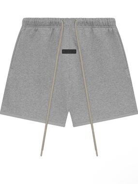 Fear of God Essentials Sweatshort ‘Dark Heather Oatmeal’
